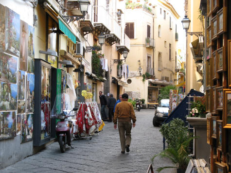 Shopping in Sorrento Italy